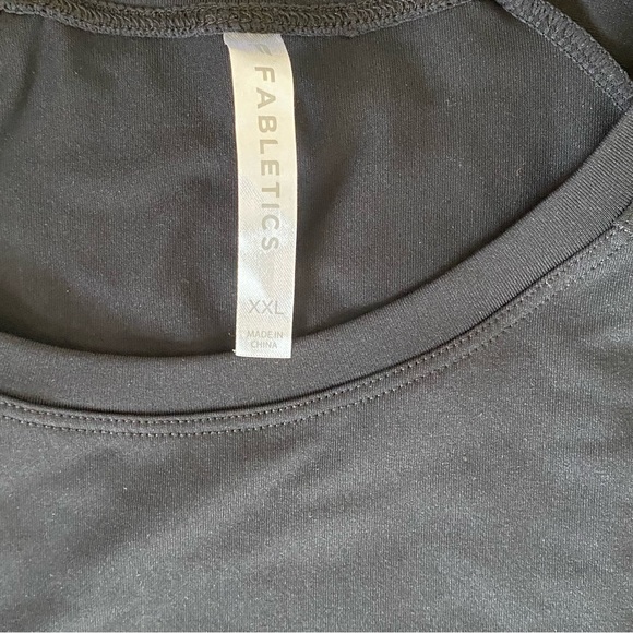 Fabletics Cashel Adjustable Long Sleeve Top II Cinch Plus XXL Yoga Athleisure - Picture 5 of 8